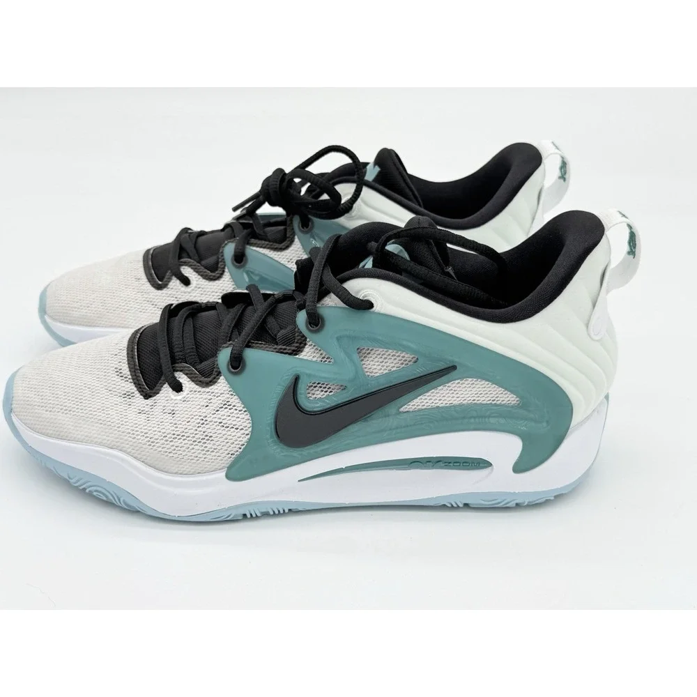 Men's Size 10.5- Nike KD 15 Mariners Teal Basketball Shoes FJ1216-100 No Box Lid